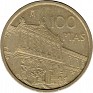 100 Pesetas Spain 1996 KM# 964. Uploaded by Granotius